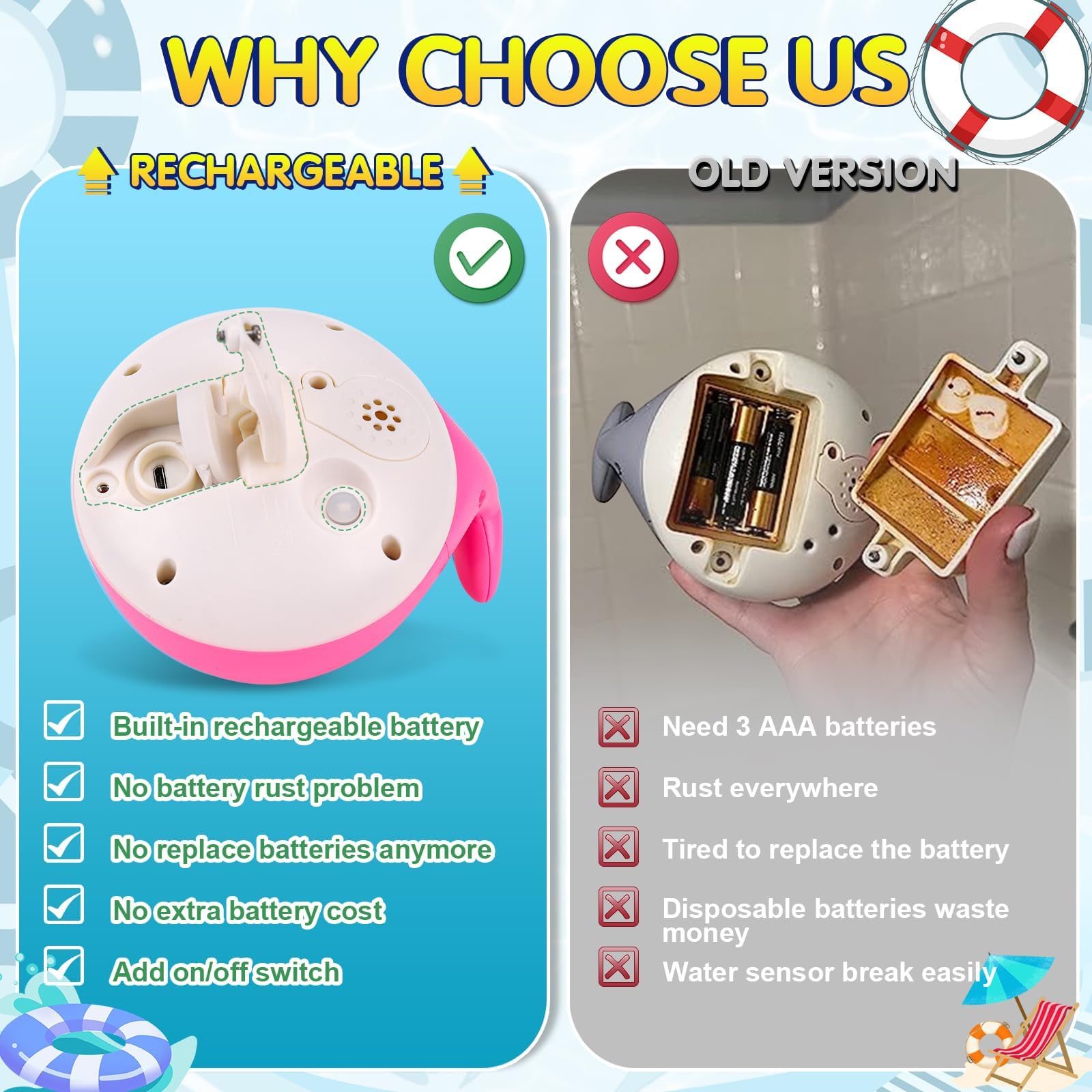 Gigilli bath toy makes a perfect gift for babies.