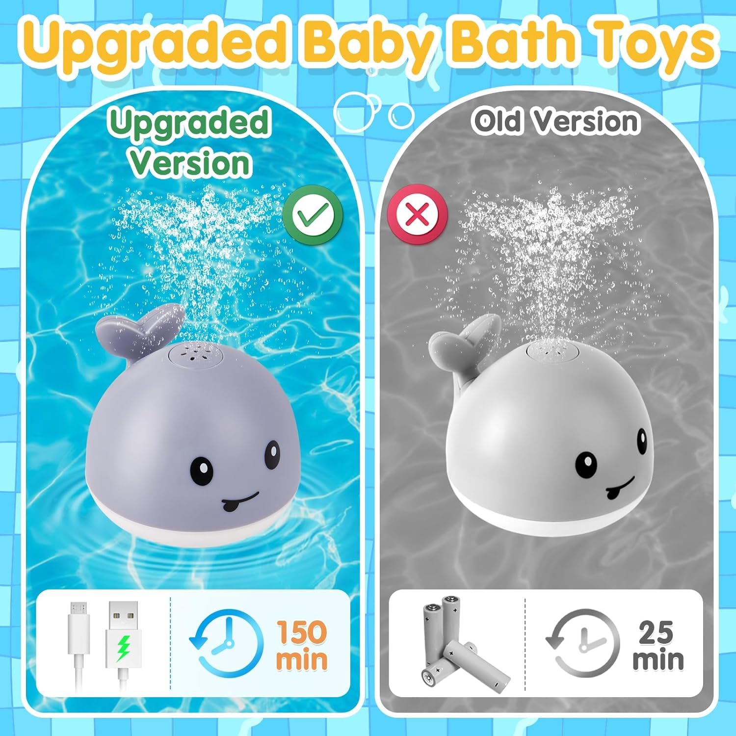 Gigilli bath toy suitable for tub, pool, and beach water play.