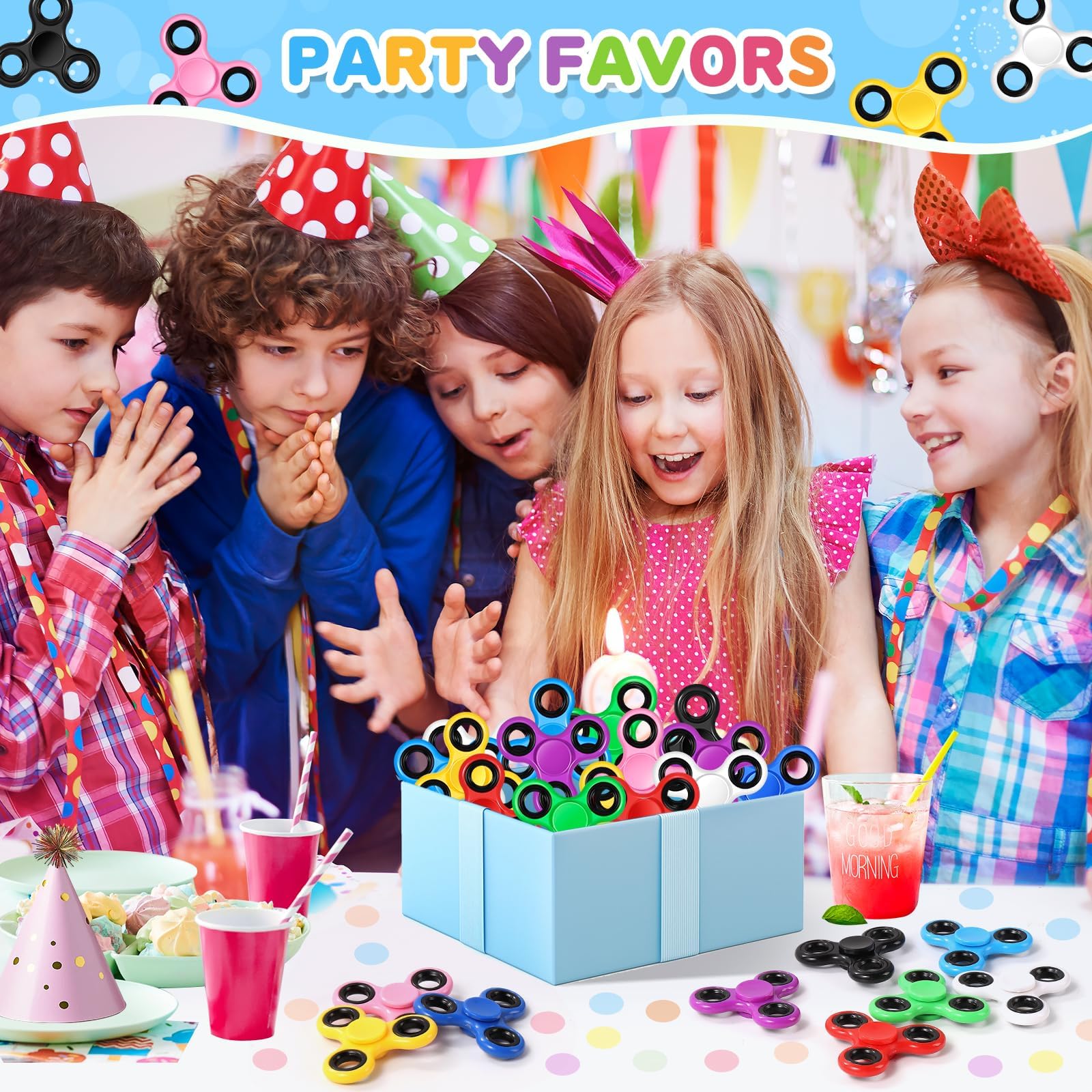 Gigilli classroom exchange gifts showcase durable spin toys for everyday rewards.
