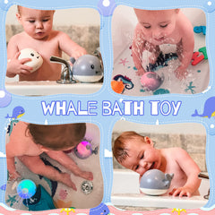 Gigilli toddler bath time toy suitable for ages 1-3 during baths.
