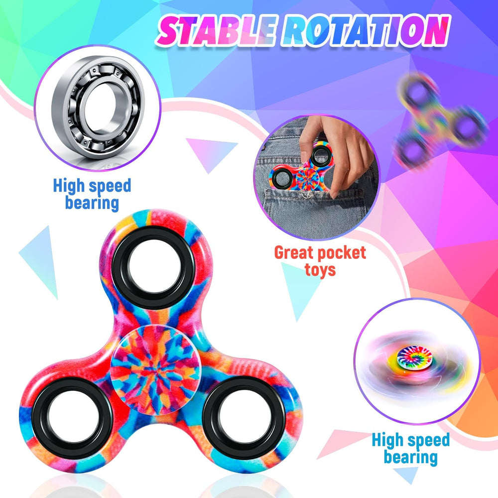 Gigilli ultra-smooth spin fidget provides steady momentum for concentration.