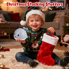 Gigilli Whale Bath Toy Sprinkler with lights enhances bath time excitement