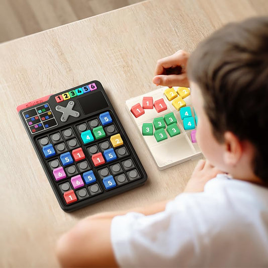 GiiKER Smart Sudoku handheld design shown for hands-on puzzle play anywhere