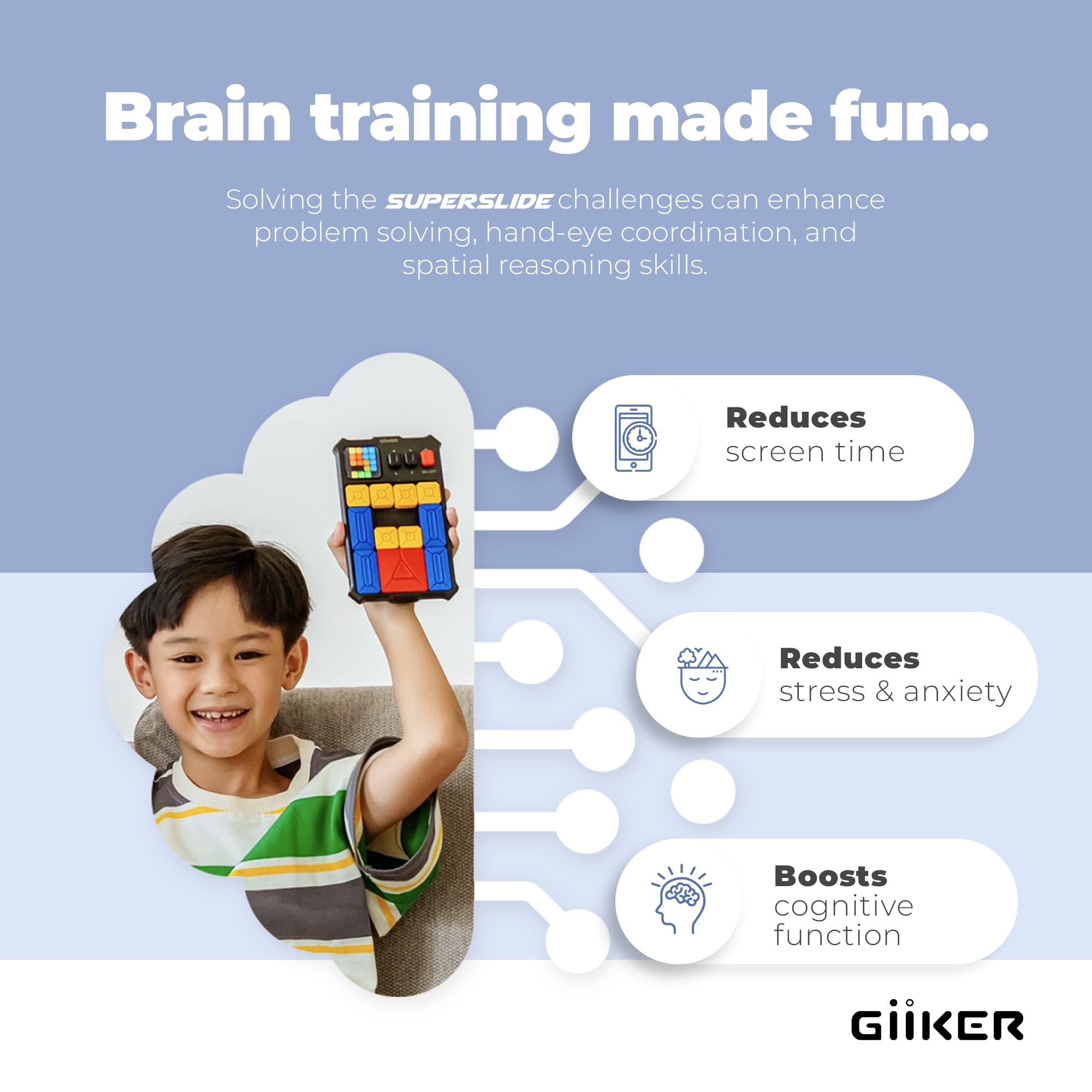 GiiKER Super Slide portable handheld console ideal for travel
