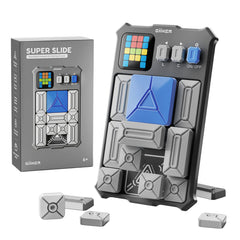 GiiKER Super Slide puzzle with LED screen displaying goal for logical thinking