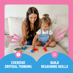 GiiKER Tic Tac Toe Bolt pink memory flash in action.