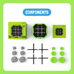 GiiKER Tic Tac Toe Bolt portable travel setup for car trips and on-the-go fun