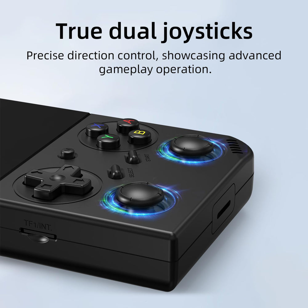 GiipGoop RG35XX Pro features a bright 3.5-inch IPS display for crisp visuals.