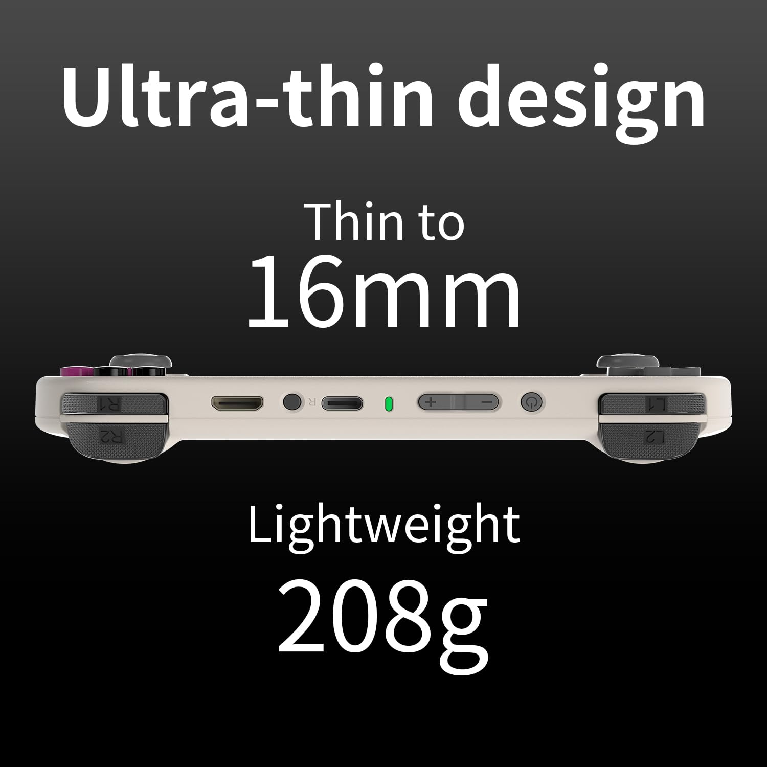 HD TV output lets you connect to a larger screen at home.