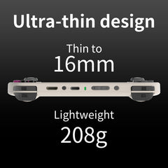HD TV output lets you connect to a larger screen at home.