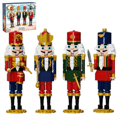 GIKCFSTBLA Christmas Nutcracker King ornament with vibrant colors for festive display