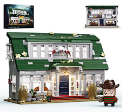 GIKCFSTBLA Halloween Nightmare House front view showing detailed architecture for display