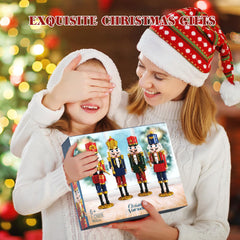 GIKCFSTBLA Lego-compatible nutcracker set complements kid-friendly builds