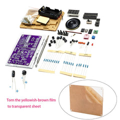 Gikfun FM Radio Kit digital display in use for tuning