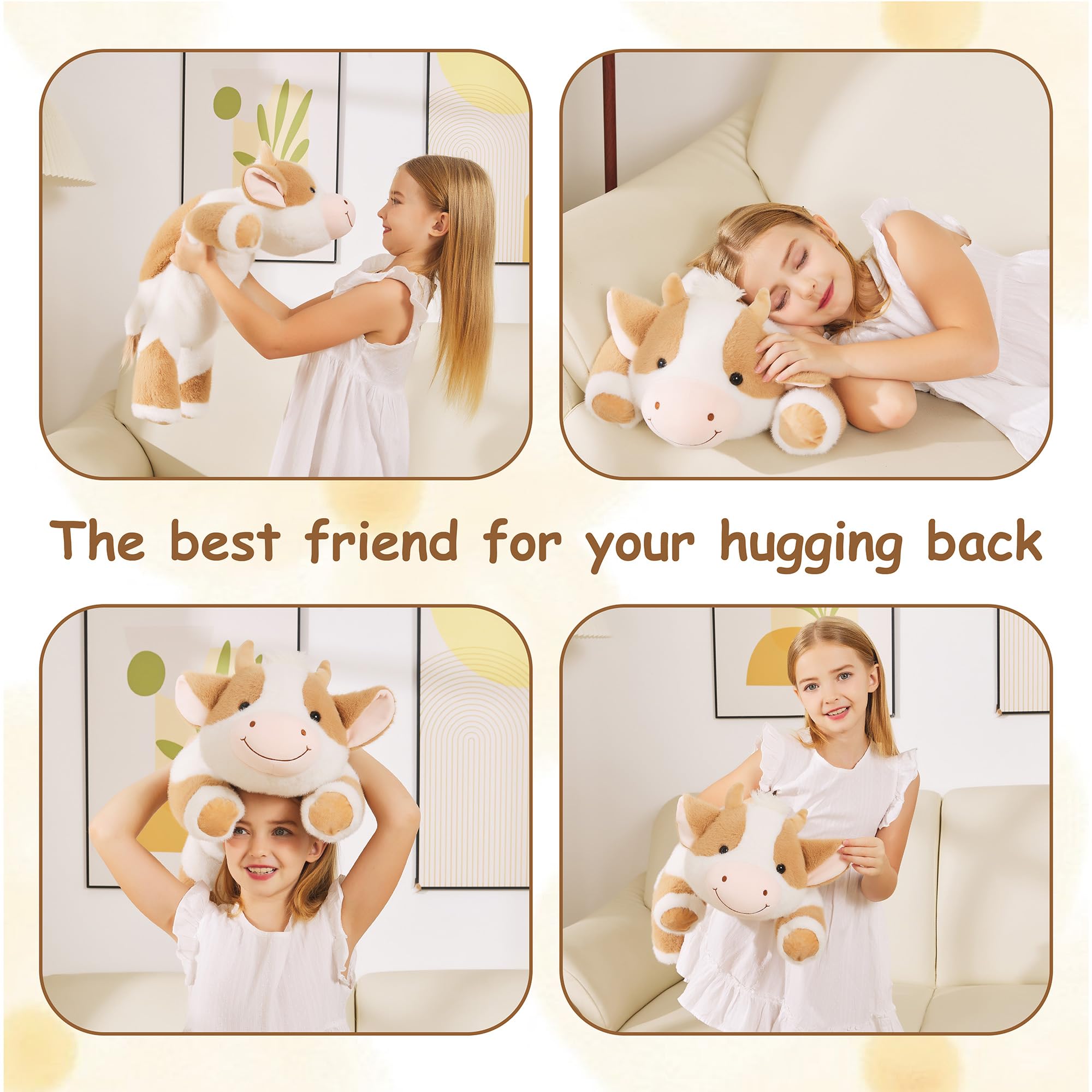 GILFWM weighted cow safety eyes CPC-certified for child-friendly safety.