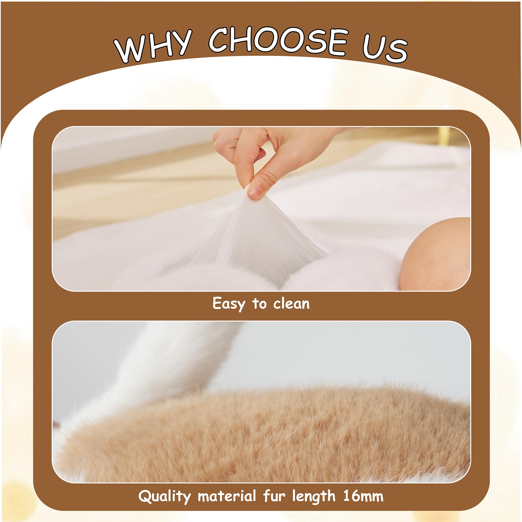 GILFWM weighted cow washable cover makes cleanup easy after playtime.