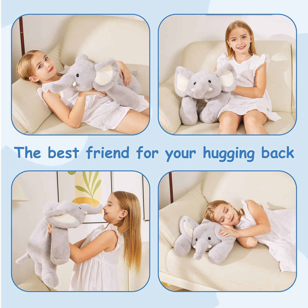 GILFWM packaging box presents a gift-ready elephant plush.