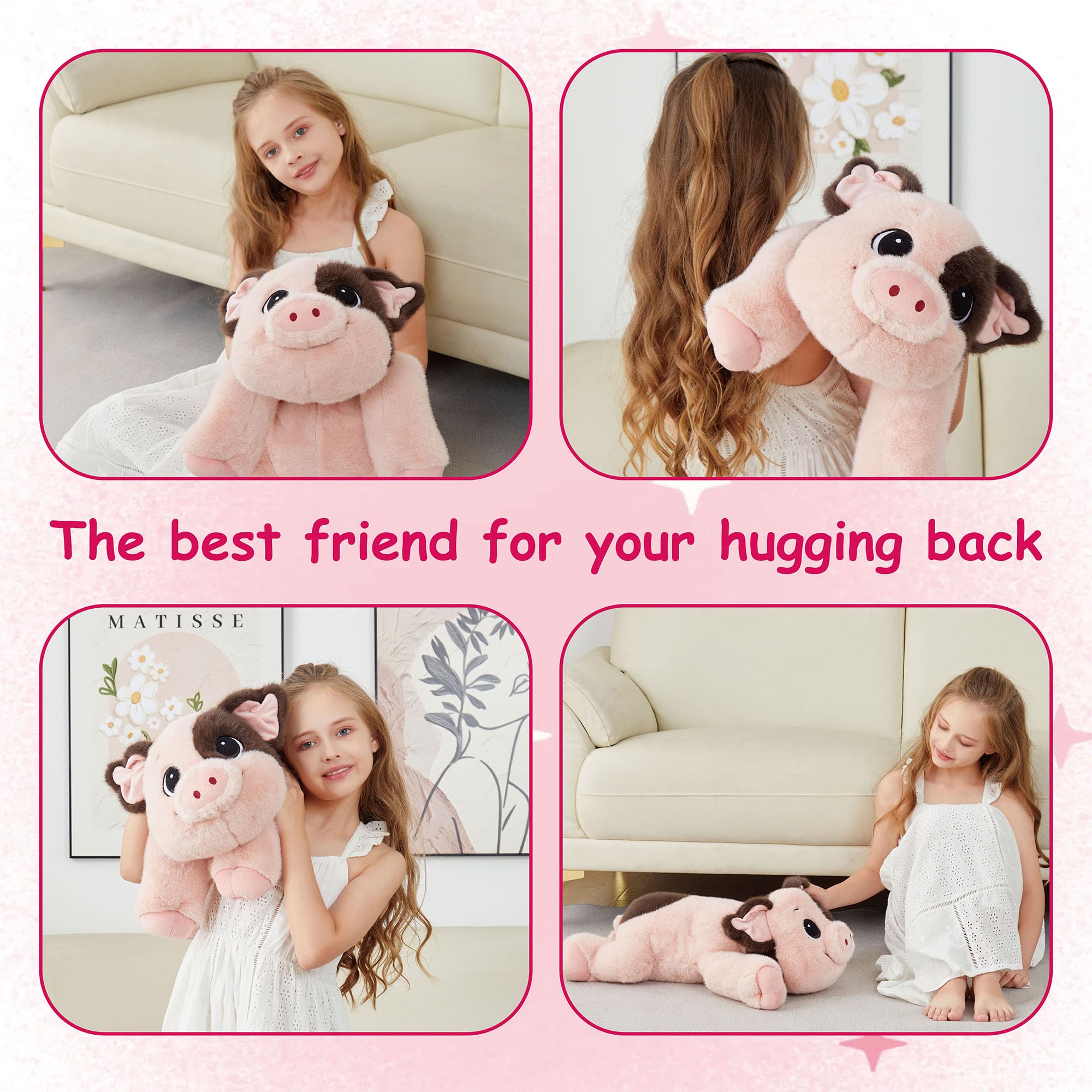 GILFWM soft plush fur for a gentle touch and long-lasting comfort.