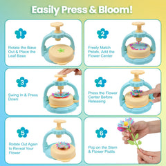GILI Flower Craft Kit encourages family bonding during crafts.