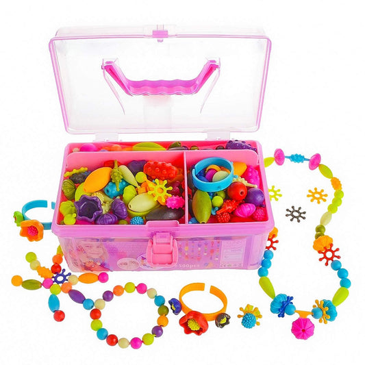 GILI Pop Beads collection close-up for vibrant, creative play