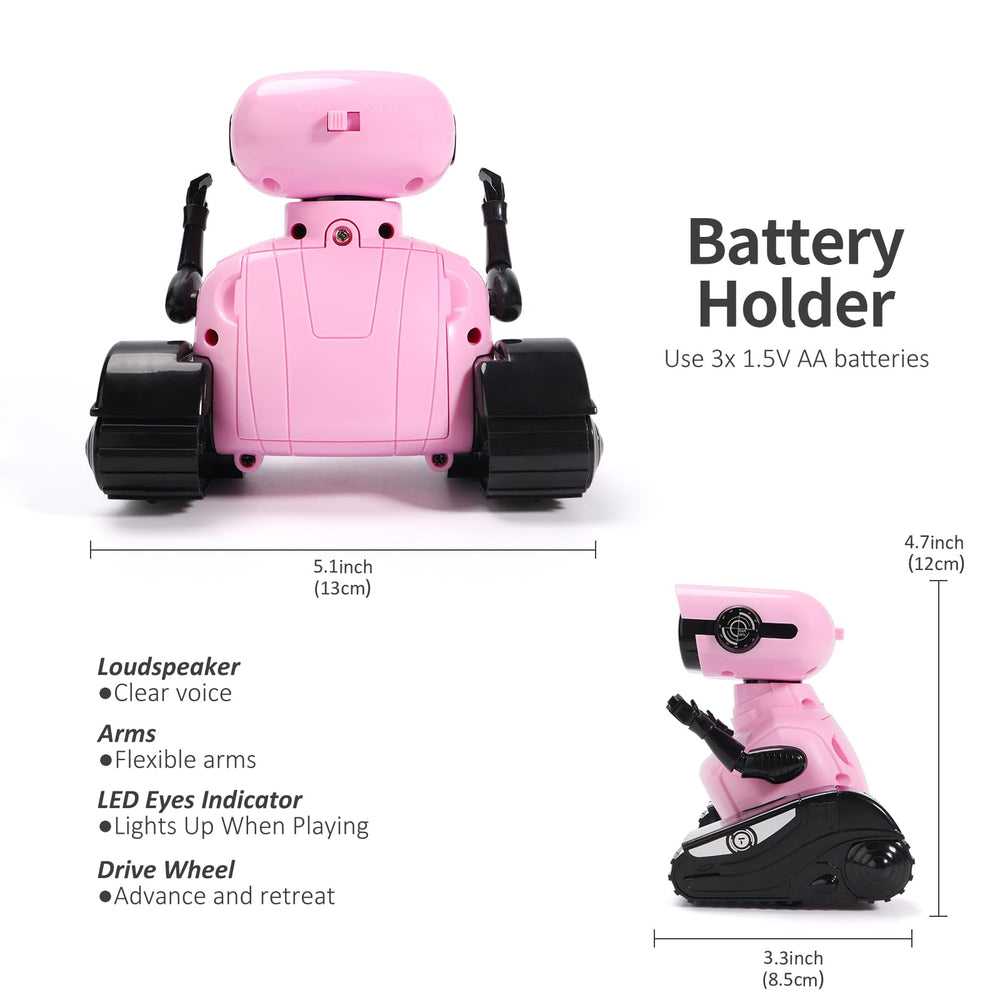 GILOBABY robot body in ABS material highlights safe, durable construction for active play.