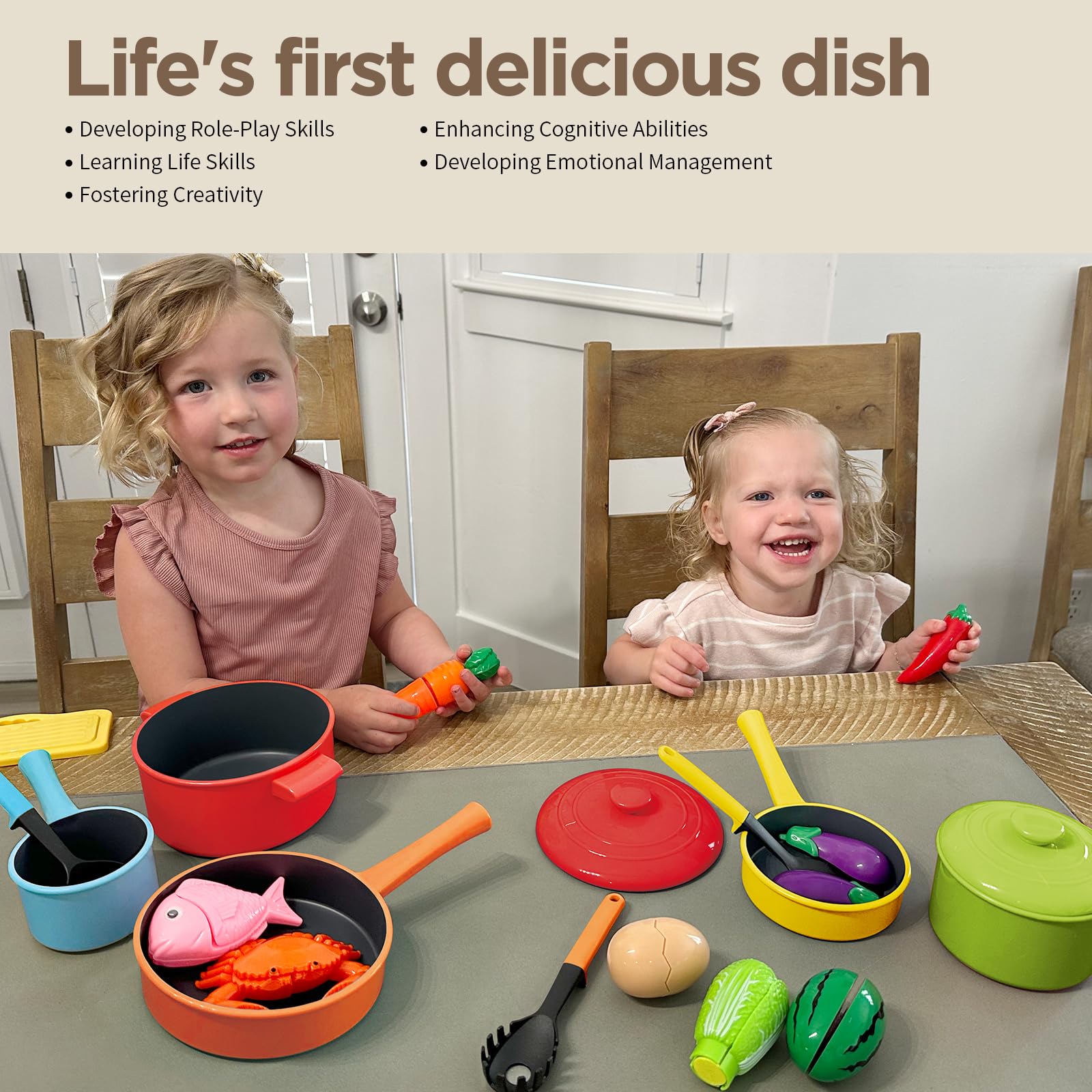 GILOBABY durable ABS material emphasizes safety and long-lasting play.