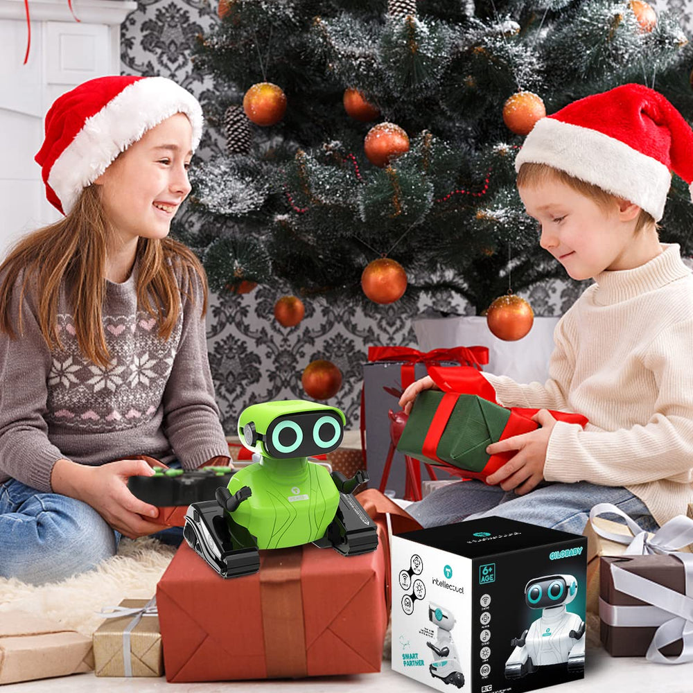 GILOBABY robot toy flexible arms create dynamic poses during play