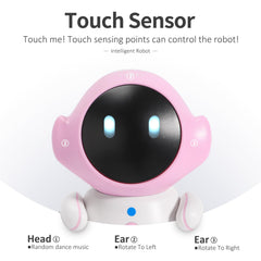 GILOBABY robot toy USB charging setup for convenient on-the-go power.