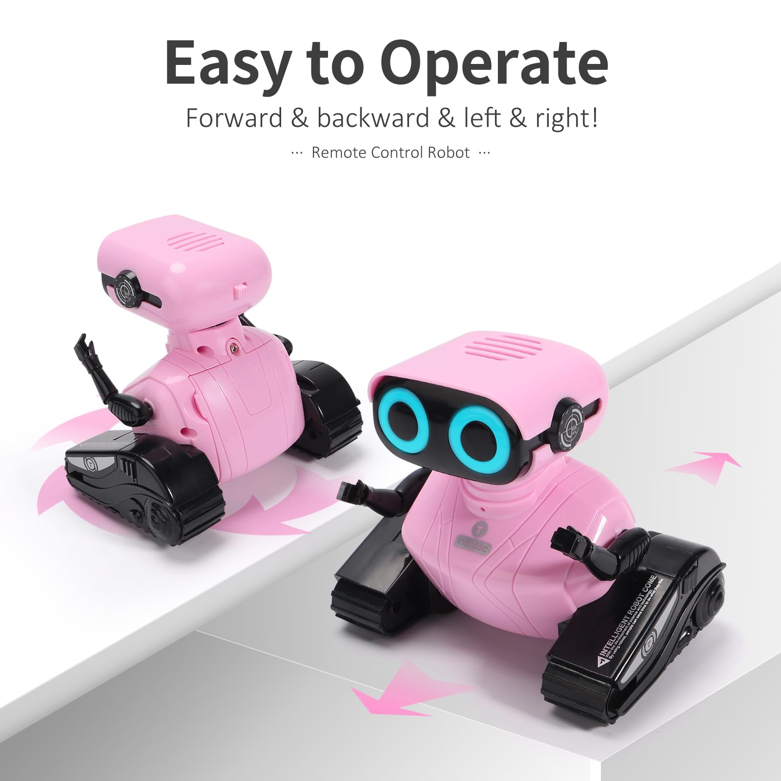 GILOBABY tank tracks robot offering smooth slides and precise turns.