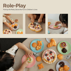GILOBABY donuts play pieces brighten kitchen adventures and social play