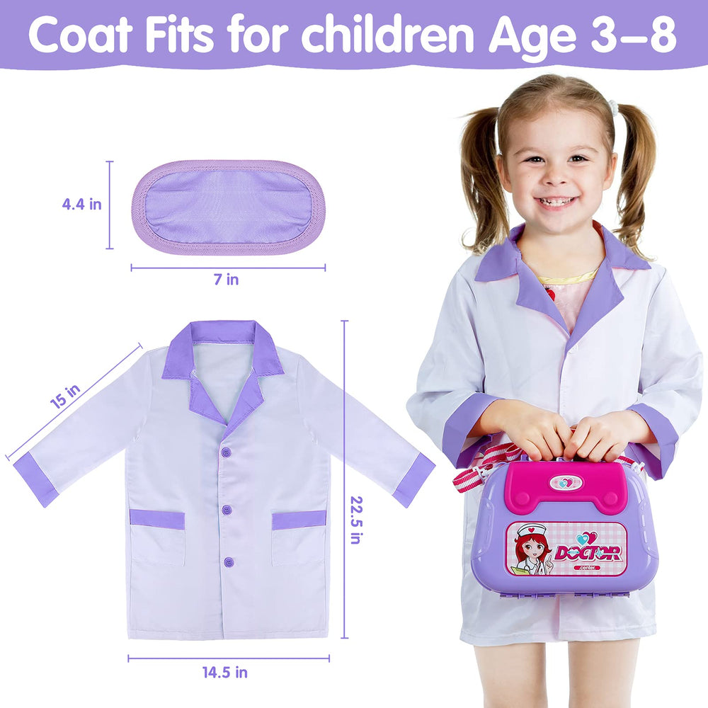 GINMIC doctor kit toddler mask for immersive role-play and confident doctor-in-training moments.