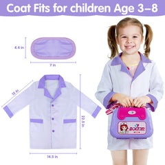 GINMIC doctor kit toddler mask for immersive role-play and confident doctor-in-training moments.