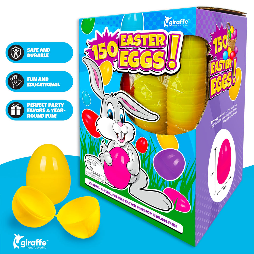 Giraffe Manufacturing classroom prizes eggs ready for rewards