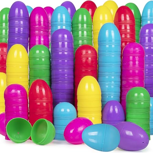 Giraffe Manufacturing Easter eggs in bright colors for party favors