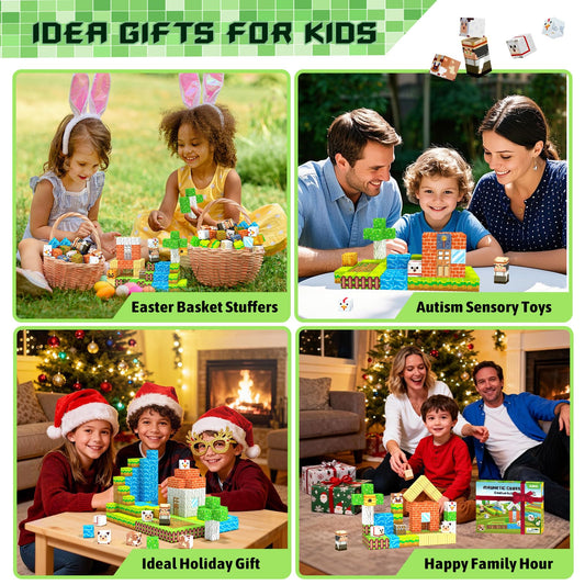 Girigi Magnetic Blocks Farmer Figure: a friendly guide to storytelling and role-play