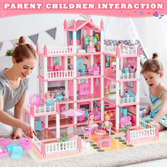 GirlDiary 11 rooms organized for varied pretend scenarios and stories.