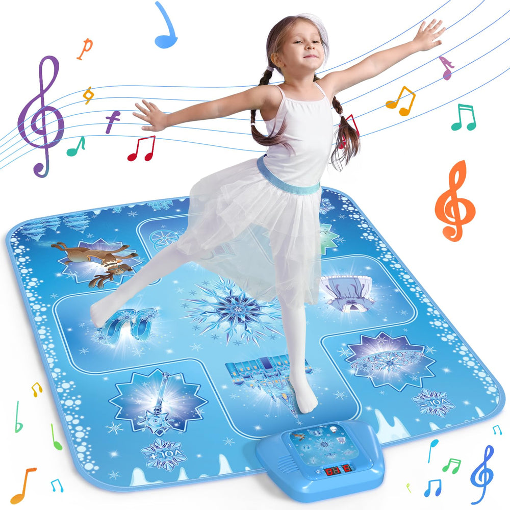 GirlsHome Dance Mat with Frozen Theme boosts imaginative play and coordination.