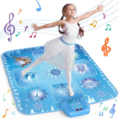 GirlsHome Dance Mat captures kids dancing in action for energetic play.