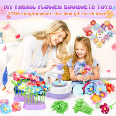 GirlsHome embossing machine tools empower tactile, reusable flower design.