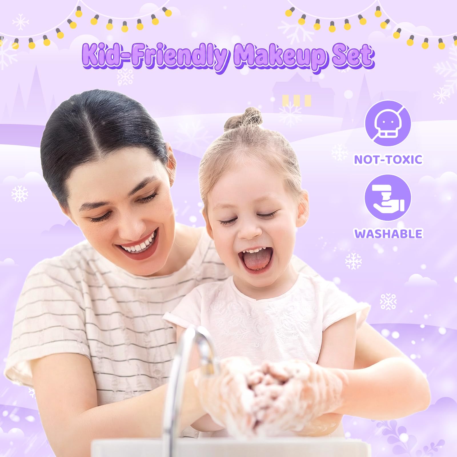 GirlsHome safety-certified kit, non-toxic and easy to clean.