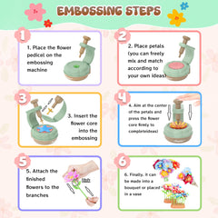 GirlsHome splicing tools help kids craft heart shapes and letters.
