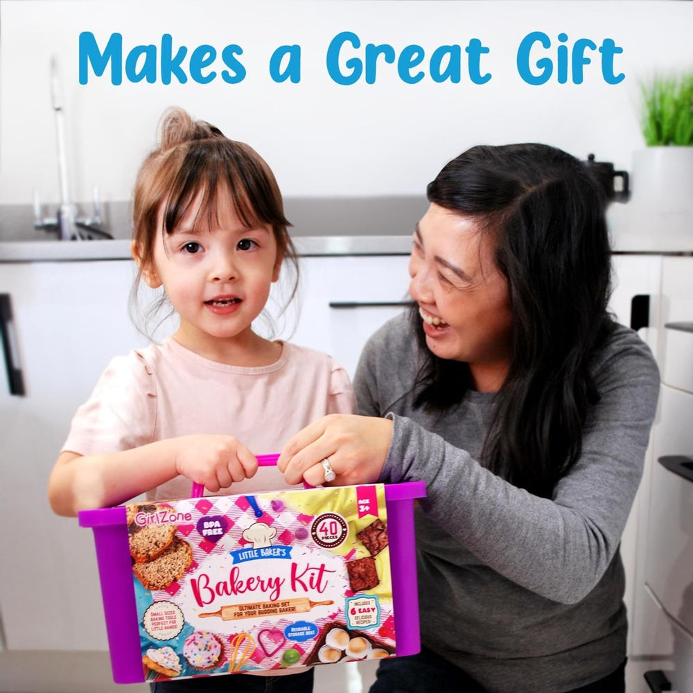 Colorful pieces from GirlZone kit spark engaging, sensory baking experiences