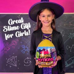 GirlZone holiday gift-ready slime set ideal for gifting.