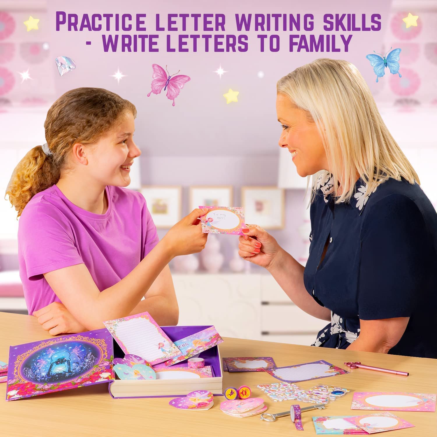 Stickers add sparkle to pages and boost creative craft time