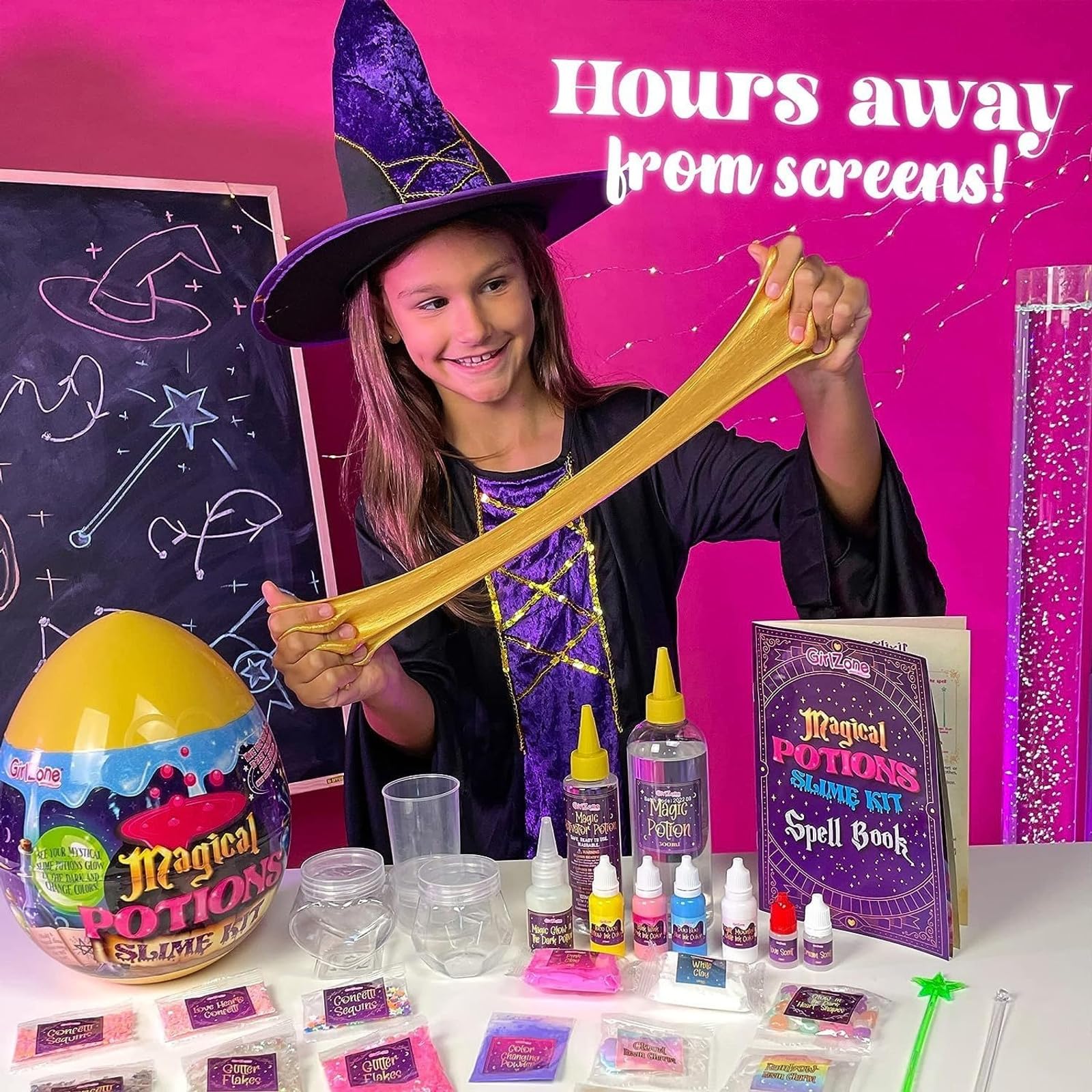 GirlZone Halloween activity promotes screen-free, imaginative fun.