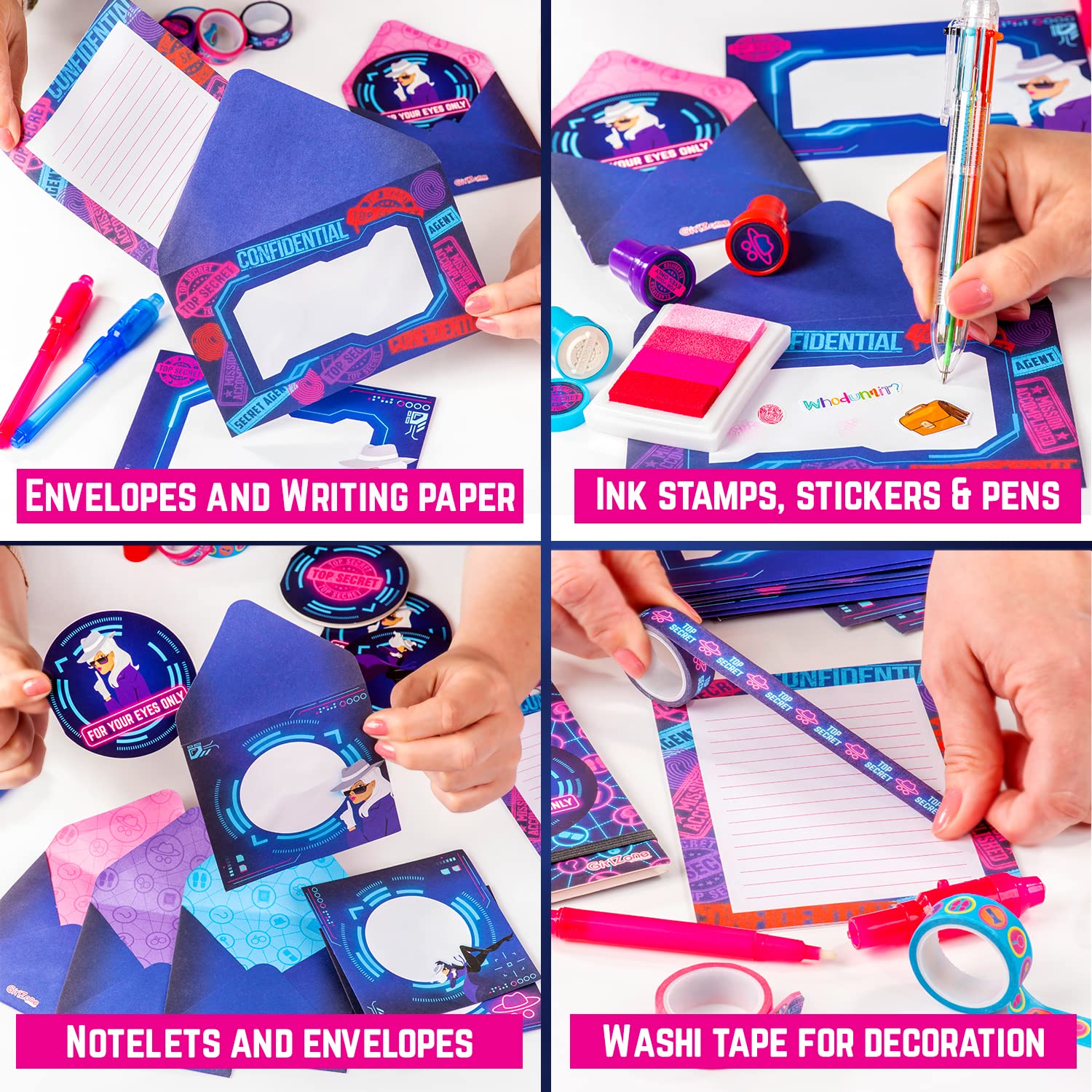 GirlZone holiday storytelling playset sparks creative pretend play