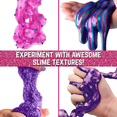 GirlZone slime kit base doubles as a portable mixing bowl for on-the-go crafting
