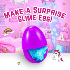 Soft clay and foam cubes from the GirlZone slime kit support imaginative sensory play.