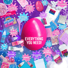 Unicorn colors and scents bottle from GirlZone add vivid, scented slime experiences.