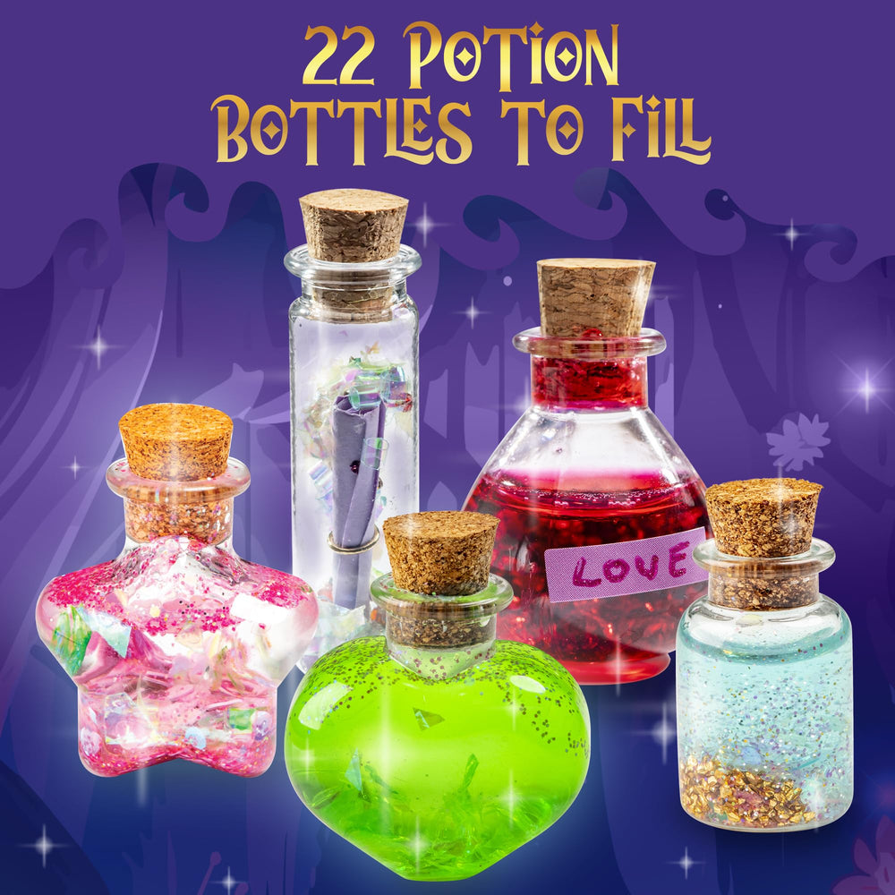 GirlZone Wisdom Tree bottle stores magical creations safely